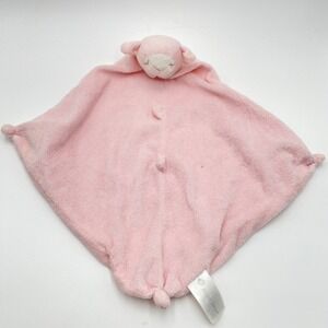 Angel Dear Pink Sheep Security Blanket‎ Lovey Plush 16"